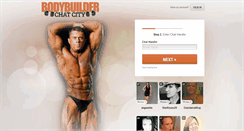 Desktop Screenshot of bodybuilderchatcity.com